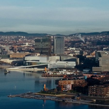 Overview of Oslo harbour
