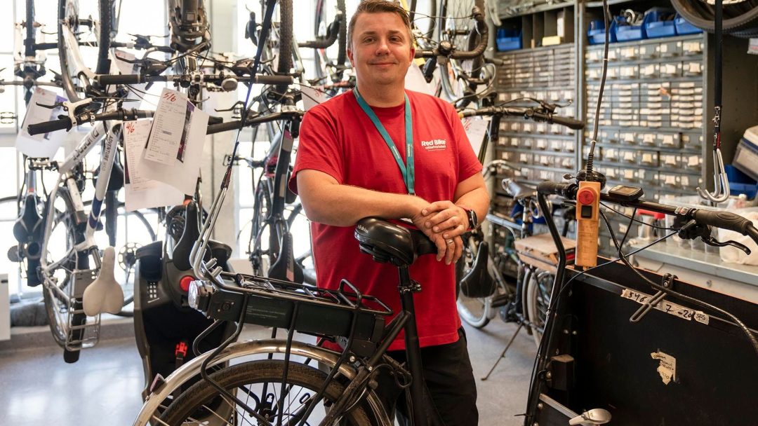 sykkelreparatør - reparere sykkel selv