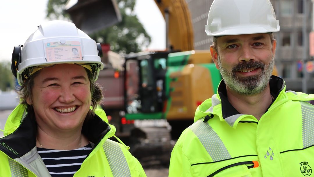 Karin Dalberg and Bjørn-Arild Mythen