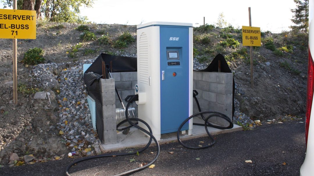 charging station for the electric coaches