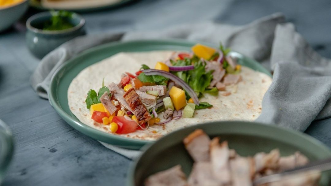 grønnere jul - Restemat fra jula: taco med ribbe