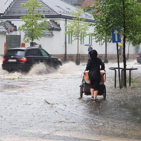 Gå til Varmt og vått vær er ikke lenger "mot normalt"