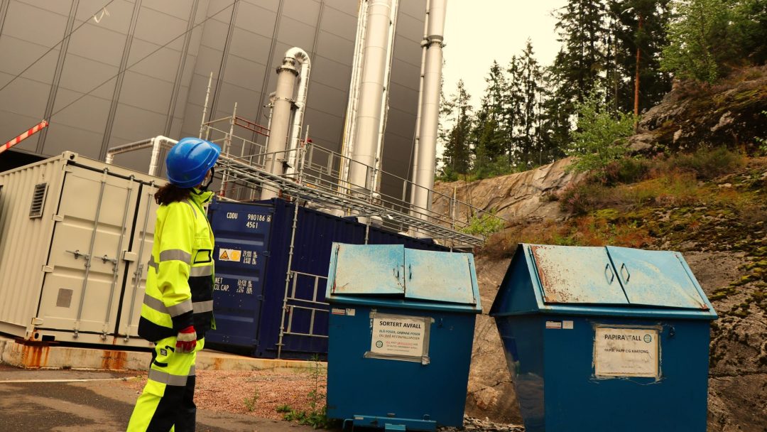 CO2 capture at Klementsrud facility