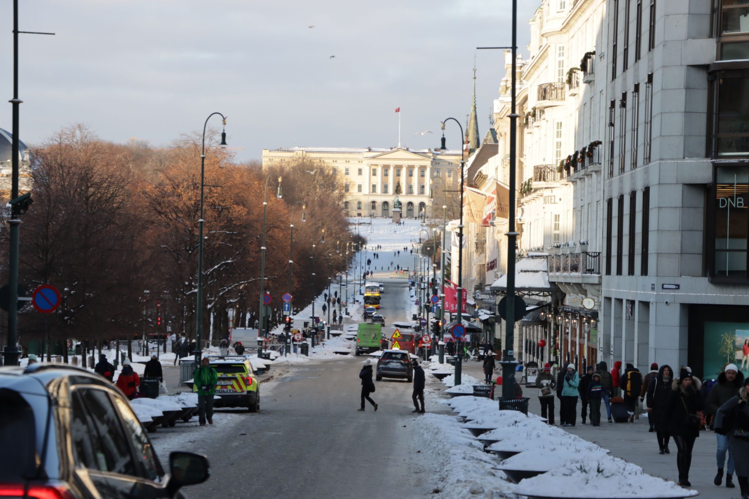 Karl Johan fra Stortinget mot Slottet