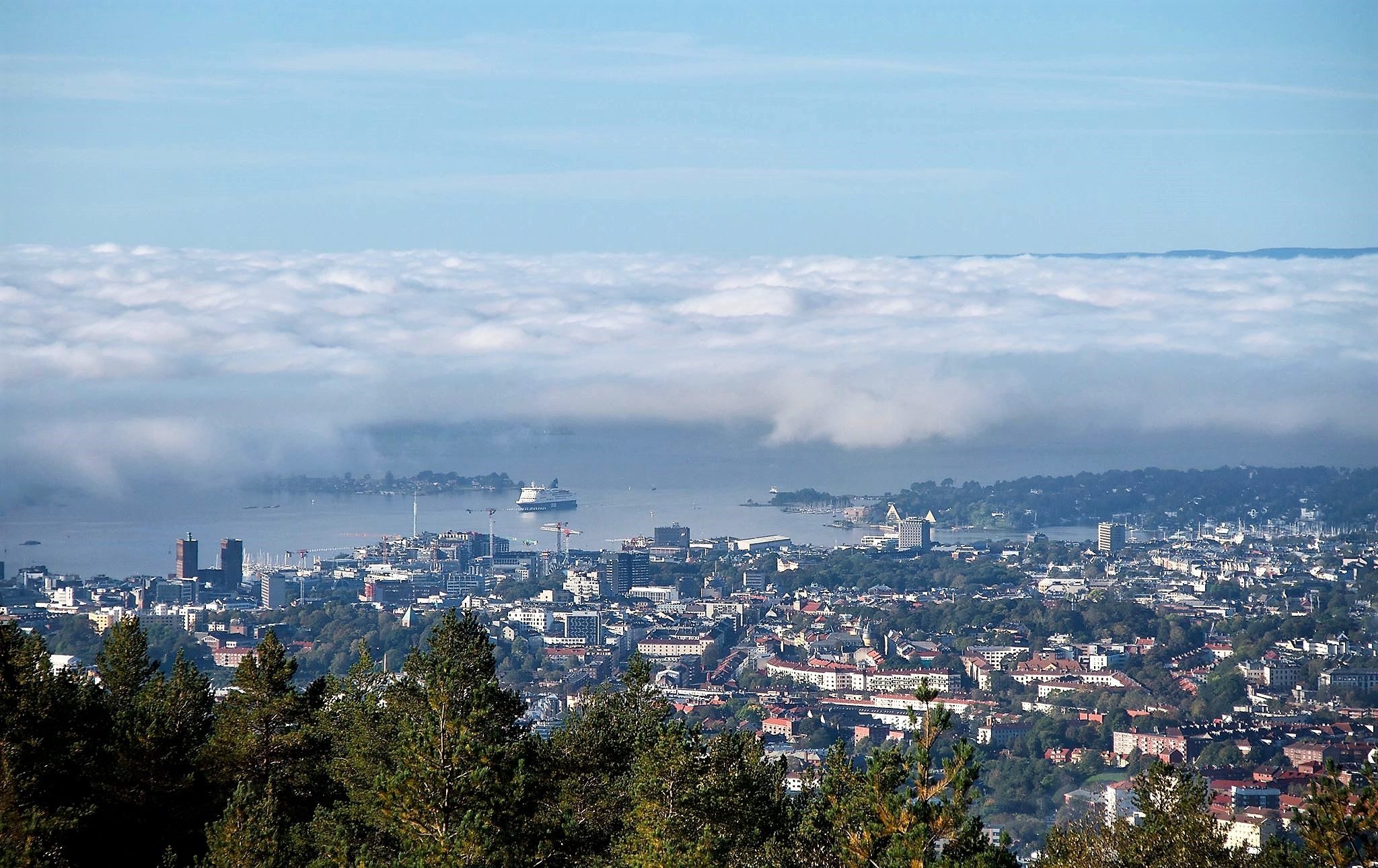 Foto: Frank Riktor. Oversikt Oslo