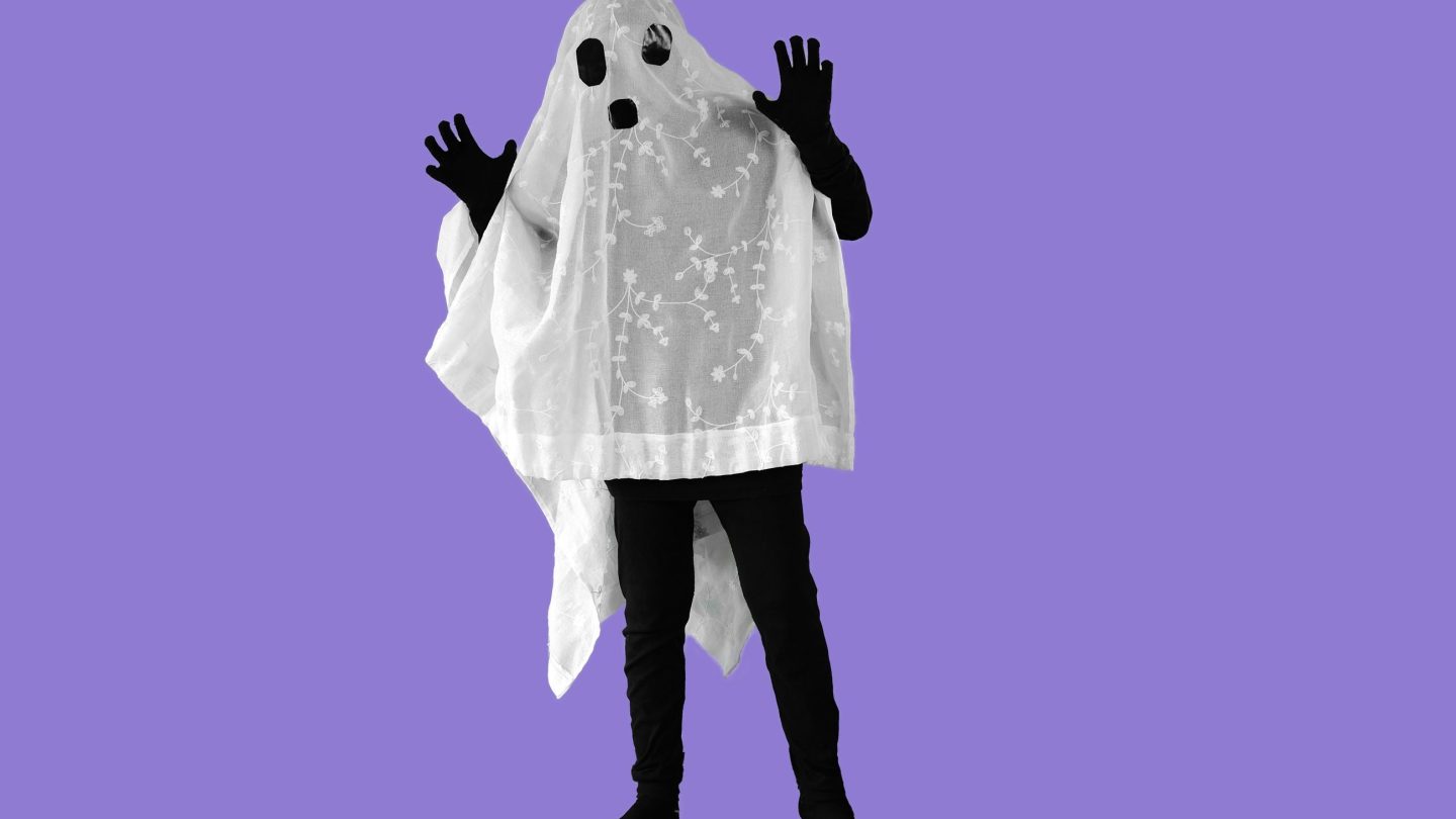 Halloweenkostyme spøkelse