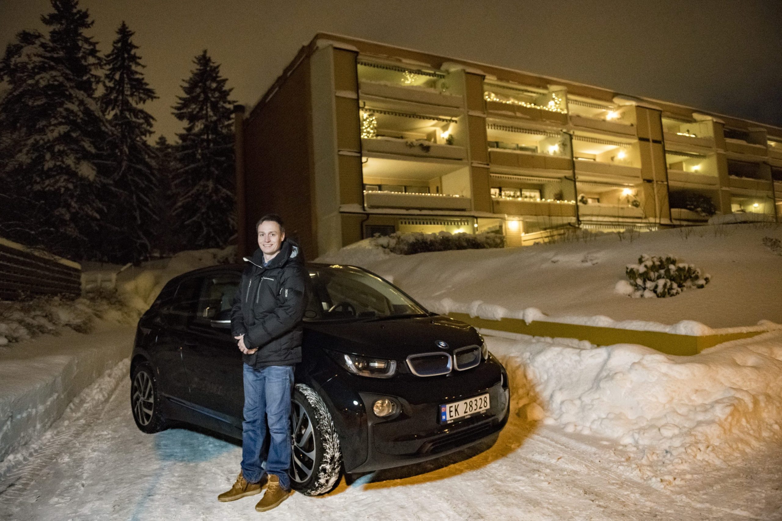 Fredrik Ness Engh, styreleder i Nordseterskogen borettslag