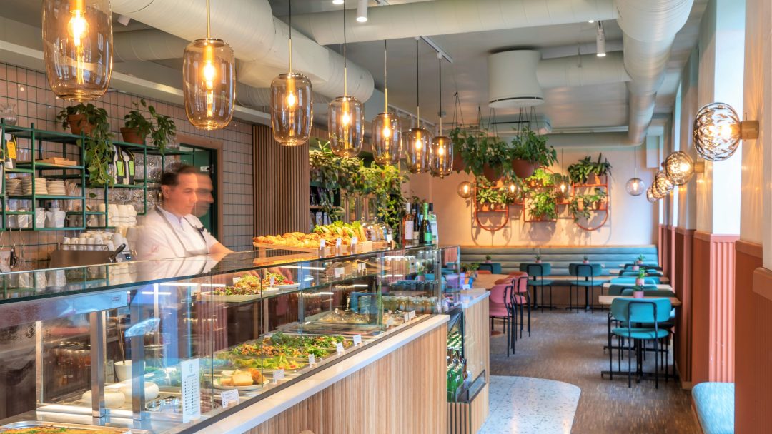 vegetarrestauranter: Disken til Cultivate Food på Grünerløkka.