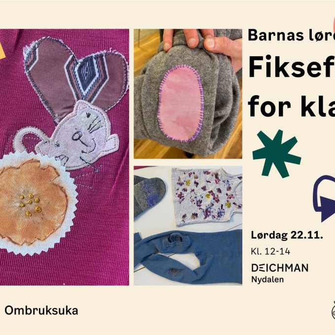Barnas lørdag: Fiksefest for klær!