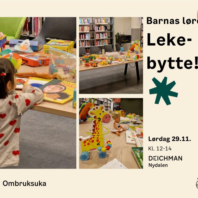 Barnas lørdag: Lekebytte!