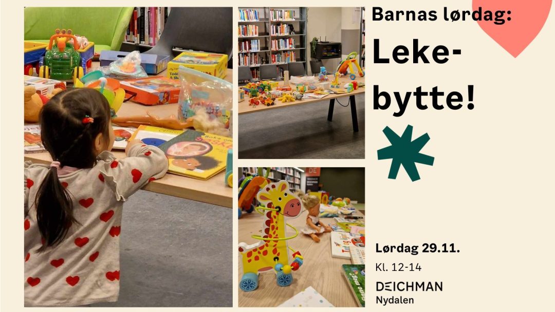 plakat med bilde av leker