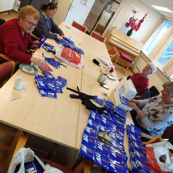 Ombruks-workshop på Møteplass Vinderen