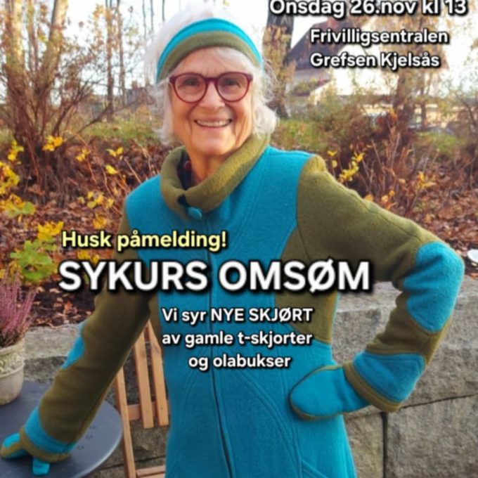 Sykurs OMSØM: Sy skjørt av gamle t-skjorter eller olabukser