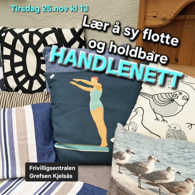 Lær å sy handlenett med Anne-Gun