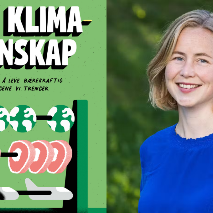 Anja Pisano-Riise på Deichman Røa - Mitt klimaregnskap