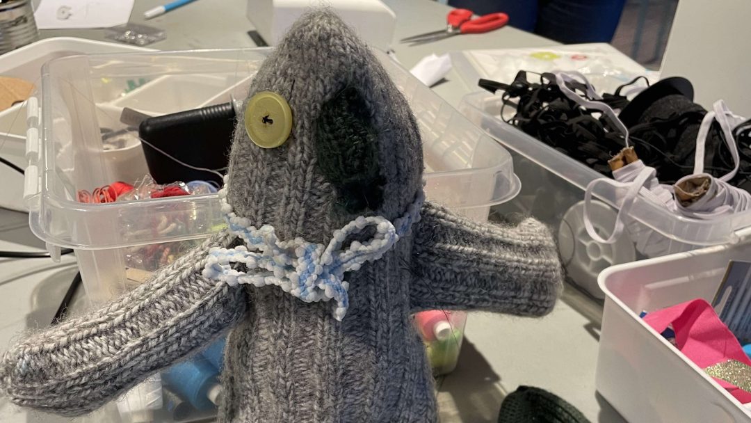 bamse fra syverksted RELOVE Biblo Tøyen