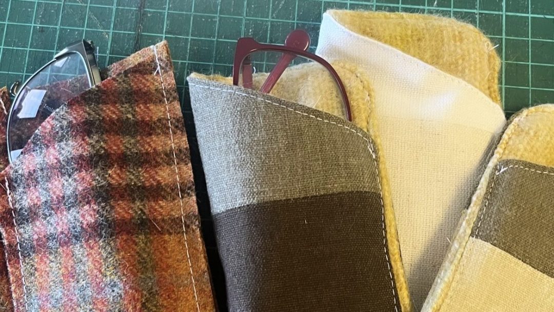 brilleetui på RELOVE familieverksted: Juleverksted i Nydalen