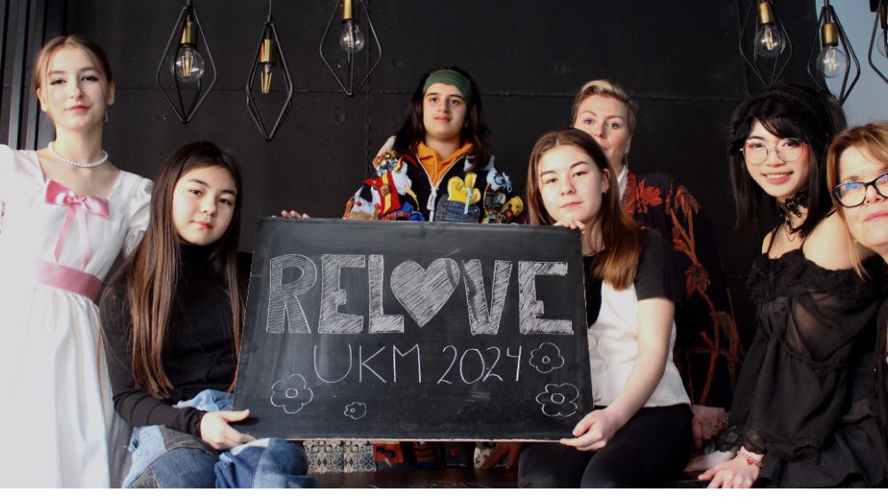 fotomontasje fra sykurs ungdom RELOVE Bøler