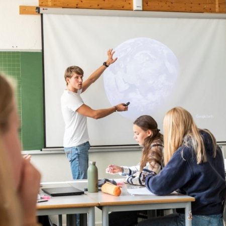 Klimaforedrag på Hartvig Nissen
